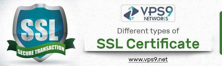 types of SSL certificate